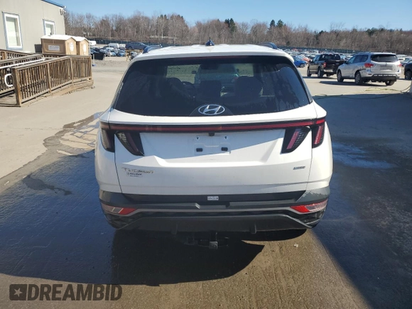 2024 Hyundai Tucson SEL with VIN 5NMJFCDE2RH347188, listed as a Copart auction lot 50152405 with 26,402 mi miles and Salvage Title. Bid and sale history available at carsss.com. Image 6.