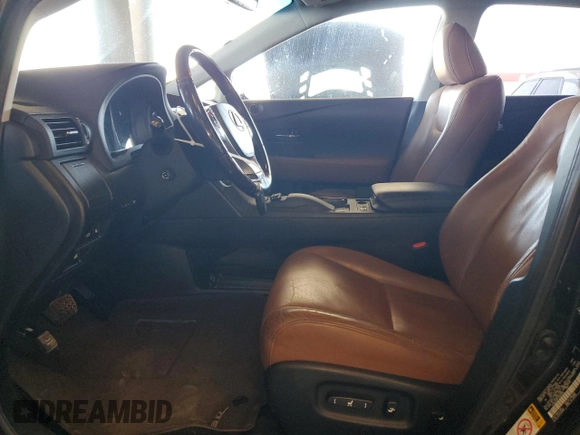 2015 Lexus RX 350 with VIN JTJBK1BA5F2482392, listed as a Copart auction lot 60488805 with 95,968 mi miles and Salvage title. Bid and sale history available at DreamBid. Image 7.