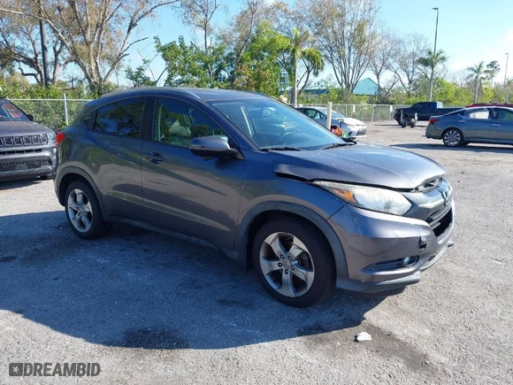 2016 Honda HR-V EX-L w/Navi with VIN 3CZRU5H73GM719223, listed as a IAAI auction lot 41542905 with 96,762 mi miles. Bid and sale history available at carsss.com. Image 1.