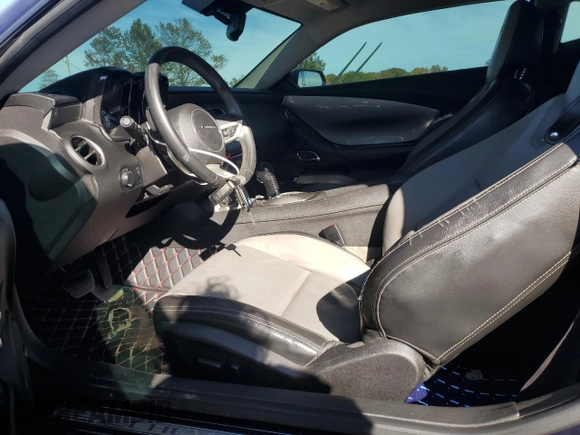 2011 Chevrolet Camaro 2SS with VIN 2G1FK1EJ9B9161511, listed as a Copart auction lot 76386064 with 119,498 mi miles and Salvage Title. Bid and sale history available at DreamBid. Image 7.