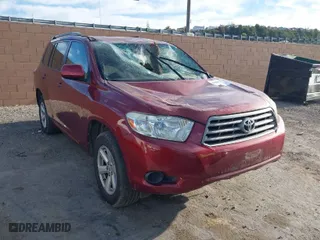 2008 Toyota Highlander with VIN JTEES41A482055206, listed as a IAAI auction lot 41847570 with 231,443 mi miles. Bid and sale history available at carsss.com. Image 1.