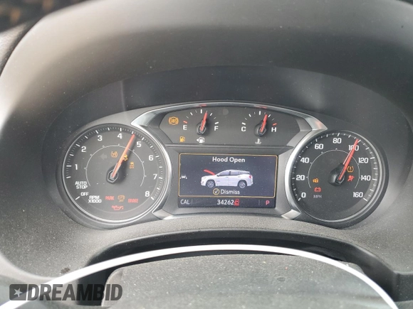 2022 GMC Terrain AT4 z VIN 3GKALYEV6NL251134, wystawiony jako Copart lot #70628514 z przebiegiem 34 262 mil mil oraz Szkoda całkowita • Salvage title. Historia ofert i sprzedaży dostępna na DreamBid. Obrazek 9.