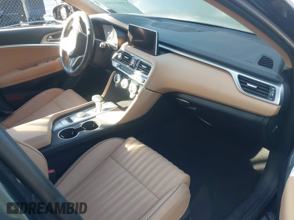 2022 Genesis G70 2.0T with VIN KMTG34TA1NU092657, listed as a IAAI auction lot 40653081 with Not provided miles and . Bid and sale history available at DreamBid. Image 5.