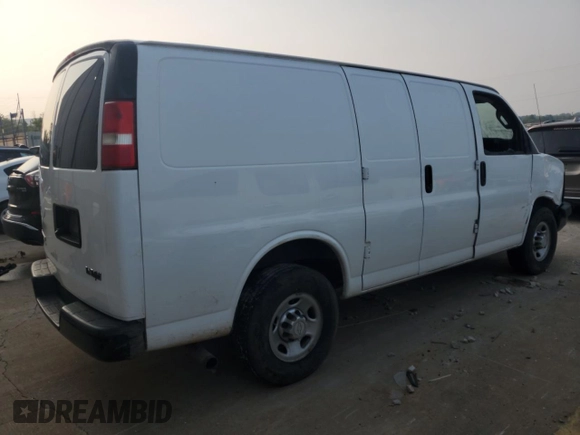 2016 Chevrolet Express Cargo with VIN 1GCWGAFF7G1184428, listed as a Copart auction lot 60293315 with 353,374 mi miles and Salvage title. Bid and sale history available at DreamBid. Image 3.