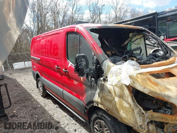 2023 Ford Transit Cargo with VIN 1FTYE1Y80PKB99313, listed as a IAAI auction lot 41799937 with Not Provided miles. Bid and sale history available at carsss.com. Image 13.