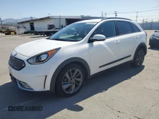 2017 Kia Niro EX with VIN KNDCC3LC1H5071637, listed as a Copart auction lot 52370975 with 80,656 mi miles and Salvage Title. Bid and sale history available at carsss.com. Image 1.