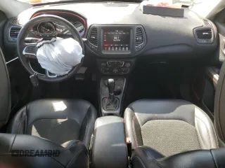 2019 Jeep Compass Trailhawk with VIN 3C4NJDDBXKT629955, listed as a Copart auction lot 47613695 with 113,820 mi miles and Salvage Title. Bid and sale history available at DreamBid. Image 8.