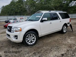 2017 Ford Expedition EL Limited with VIN 1FMJK1KT7HEA56779, listed as a Copart auction lot 74611244 with 95,351 mi miles and Salvage Title. Bid and sale history available at carsss.com. Image 1.