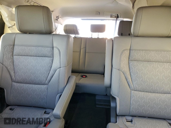 2024 Toyota Sequoia SR5 with VIN 7SVAAAAA5RX003159, listed as a Copart auction lot 80893094 with 17,581 mi miles and Salvage Title. Bid and sale history available at carsss.com. Image 10.
