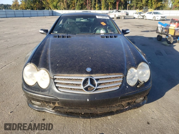 2004 Mercedes-Benz SL 55/63 AMG with VIN WDBSK74FX4F076076, listed as a Copart auction lot 77790544 with Not provided miles and Clean title. Bid and sale history available at DreamBid. Image 5.