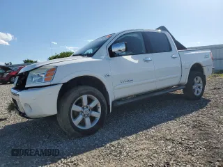 2004 Nissan Titan LE with VIN 1N6AA07B94N521670, listed as a Copart auction lot 57793255 with 123,118 mi miles and Salvage title. Bid and sale history available at DreamBid. Image 1.