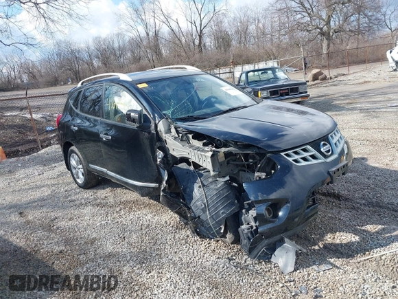 2013 Nissan Rogue S with VIN JN8AS5MV4DW115838, listed as a IAAI auction lot 41649461 with 163,783 mi miles and . Bid and sale history available at DreamBid. Image 1.