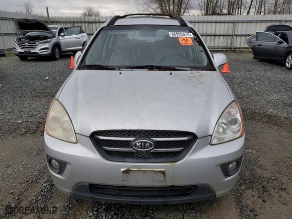 2008 Kia Rondo EX with VIN KNAFG526987177618, listed as a Copart auction lot 86990674 with 129,712 mi miles and Clean Title. Bid and sale history available at carsss.com. Image 5.