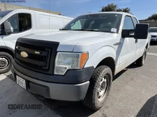 2013 Ford F-150 XL with VIN 1FTFX1EFXDKE72449, listed as a IAAI auction lot 41978698 with 288,545 mi miles. Bid and sale history available at carsss.com. Image 1.