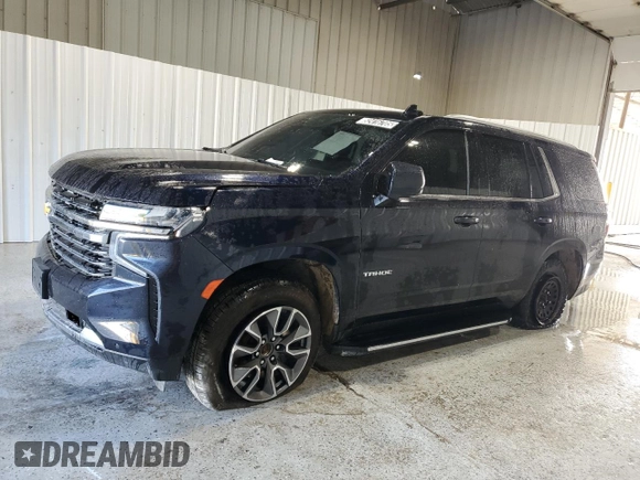 2023 Chevrolet Tahoe LT with VIN 1GNSKNKD9PR440621, listed as a Copart auction lot 52416705 with 0 mi miles and Non Repairable. Bid and sale history available at carsss.com. Image 1.