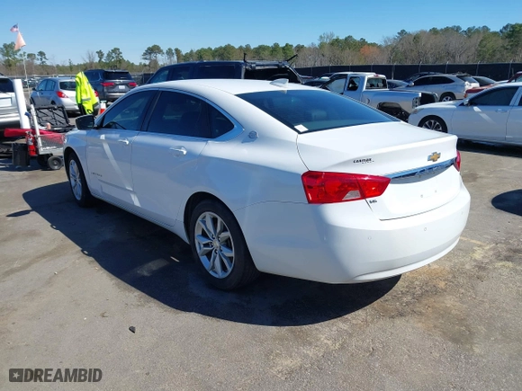 2016 Chevrolet Impala LT with VIN 2G1115S36G9203120, listed as a IAAI auction lot 41801029 with 107,562 mi miles. Bid and sale history available at carsss.com. Image 3.