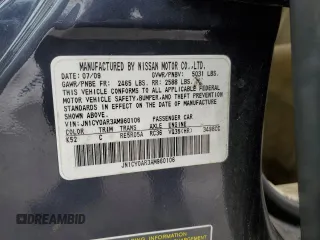 2010 Infiniti M with VIN JN1CY0AR3AM960106, listed as a Copart auction lot 88242525 with Not provided miles and Salvage title. Bid and sale history available at DreamBid. Image 12.