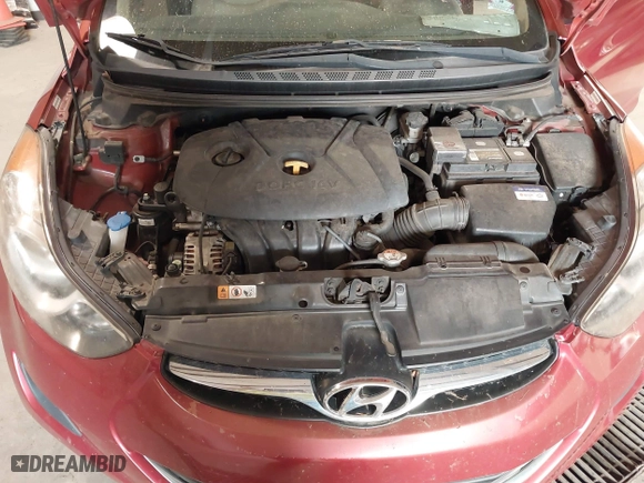 2012 Hyundai Elantra GLS with VIN KMHDH4AE2CU304144, listed as a IAAI auction lot 41215924 with 151,823 mi miles. Bid and sale history available at carsss.com. Image 10.