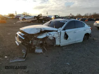 2017 Infiniti Q50 Red Sport 400 с VIN JN1FV7AR0HM871117, выставлен на аукционе Copart как лот 48345515 с пробегом Не указан миль и Списание • Salvage title. История ставок и продаж доступна на DreamBid. Изображение 1.