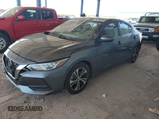 2021 Nissan Sentra SV z VIN 3N1AB8CVXMY297359, wystawiony jako Copart lot #62786845 z przebiegiem 62 854 mil mil oraz Szkoda całkowita • Salvage title. Historia ofert i sprzedaży dostępna na DreamBid. Obrazek 1.