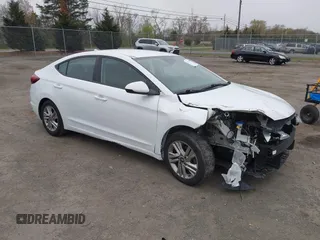 2020 Hyundai Elantra SEL z VIN 5NPD84LF2LH566671, wystawiony jako IAAI lot #41943560 z przebiegiem 122 981 mil mil oraz . Historia ofert i sprzedaży dostępna na DreamBid. Obrazek 1.