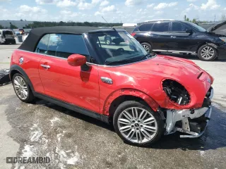 2024 MINI Convertible Cooper S with VIN WMW43DL09R3S05983, listed as a Copart auction lot 51112485 with 22,698 mi miles and Salvage Title. Bid and sale history available at carsss.com. Image 4.