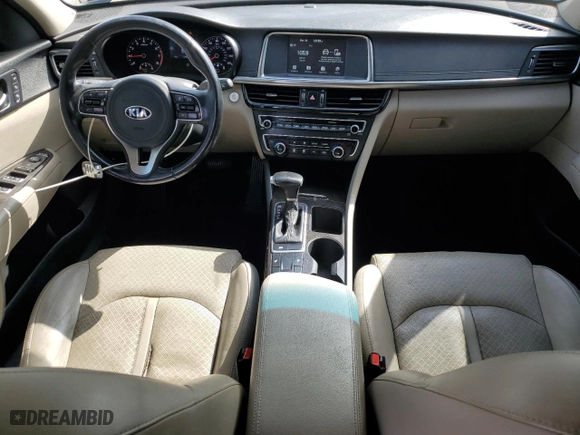 2018 Kia Optima EX with VIN 5XXGU4L33JG245620, listed as a Copart auction lot 51017885 with 120,676 mi miles and Clean Title. Bid and sale history available at carsss.com. Image 8.