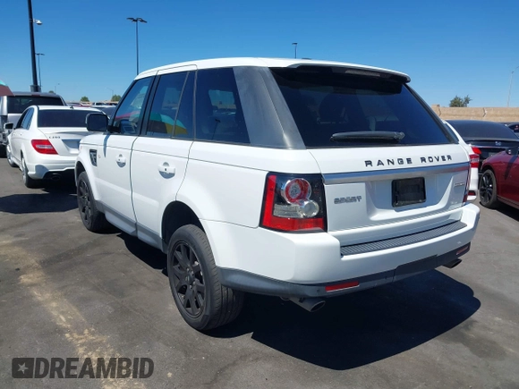 2012 Land Rover Range Rover Sport SC with VIN SALSH2E45CA746055, listed as a IAAI auction lot 41864946 with 101,373 mi miles. Bid and sale history available at carsss.com. Image 3.