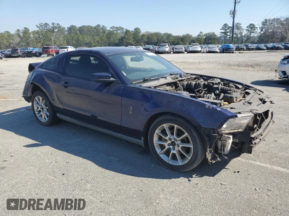 2010 Ford Mustang V6 with VIN 1ZVBP8AN4A5161062, listed as a Copart auction lot 46781945 with 152,083 mi miles and Salvage Title. Bid and sale history available at DreamBid. Image 4.