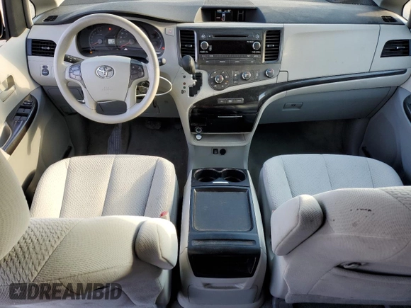 2011 Toyota Sienna LE with VIN 5TDJK3DC1BS026885, listed as a Copart auction lot 41951215 with 56,239 mi miles and Clean Title. Bid and sale history available at carsss.com. Image 8.