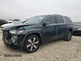 2018 Chevrolet Traverse LT z VIN 1GNERHKW1JJ113924, wystawiony jako Copart lot #85128164 z przebiegiem 103 485 mil mil oraz Szkoda całkowita • Salvage title. Historia ofert i sprzedaży dostępna na DreamBid. Obrazek 1.