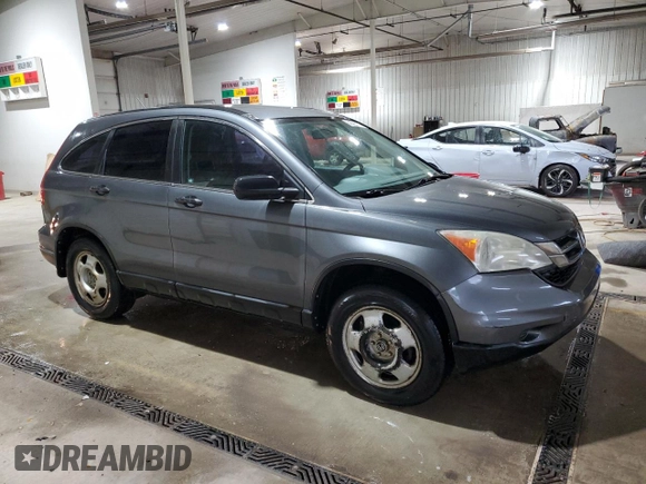 2011 Honda CR-V LX with VIN 5J6RE4H31BL040758, listed as a Copart auction lot 52096425 with 176,460 mi miles and Salvage Title. Bid and sale history available at DreamBid. Image 4.