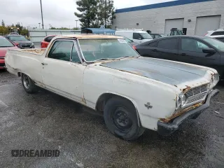 1965 Chevrolet El Camino z VIN 136805Z155215, wystawiony jako Copart lot #44055505 z przebiegiem 64 290 mil mil oraz Nie do naprawy. Historia ofert i sprzedaży dostępna na DreamBid. Obrazek 4.