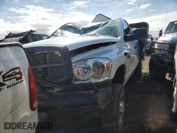 2009 Dodge Ram 2500 ST with VIN 3D7KS26T29G537628, listed as a Copart auction lot 45508435 with 164,620 mi miles and Salvage Title. Bid and sale history available at carsss.com. Image 1.
