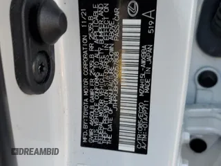 2022 Lexus UX 250h с VIN JTHP9JBH2N2057808, выставлен на аукционе Copart как лот 80897274 с пробегом 22 515 миль миль и Списание • Salvage title. История ставок и продаж доступна на DreamBid. Изображение 14.