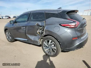 2017 Nissan Murano S with VIN 5N1AZ2MH1HN164633, listed as a Copart auction lot 48660005 with 59,684 mi miles and Salvage Title. Bid and sale history available at carsss.com. Image 2.