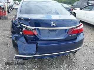 2016 Honda Accord Sport z VIN 1HGCR2F59GA046384, wystawiony jako IAAI lot #42460840 z przebiegiem 184 329 mil mil oraz . Historia ofert i sprzedaży dostępna na DreamBid. Obrazek 17.