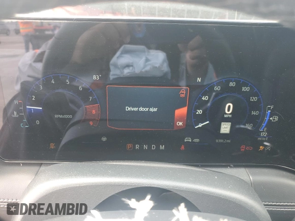 2024 Ford Mustang GT with VIN 1FA6P8CF5R5425448, listed as a Copart auction lot 55975225 with 9,391 mi miles and Salvage title. Bid and sale history available at DreamBid. Image 9.