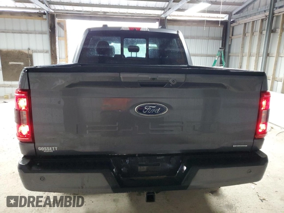 2021 Ford F-150 XL with VIN 1FTFW1E82MFA21318, listed as a Copart auction lot 54409795 with 74,977 mi miles and Salvage Title. Bid and sale history available at carsss.com. Image 6.