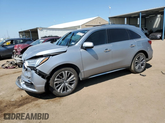 2020 Acura MDX Technology with VIN 5J8YD4H52LL000472, listed as a Copart auction lot 60347275 with 33,804 mi miles and Salvage title. Bid and sale history available at DreamBid. Image 1.