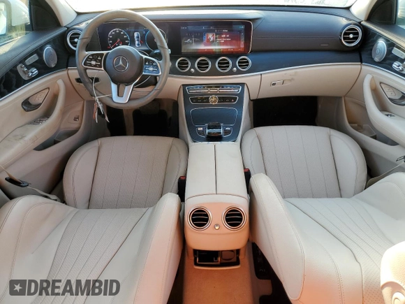 2020 Mercedes-Benz E 350 with VIN WDDZF8EB7LA732564, listed as a Copart auction lot 53996955 with 35,743 mi miles and Salvage Title. Bid and sale history available at DreamBid. Image 8.