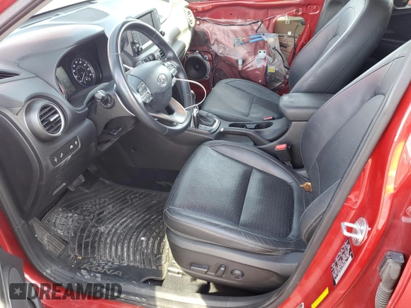 2020 Hyundai Kona Limited with VIN KM8K33A55LU492996, listed as a Copart auction lot 85441664 with 72,357 mi miles and Salvage Title. Bid and sale history available at carsss.com. Image 7.
