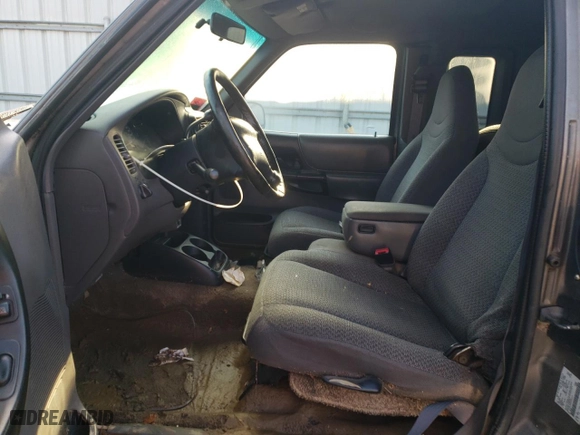 1999 Ford Ranger XL with VIN 1FTYR14XXXTA63315, listed as a Copart auction lot 78167804 with 338,762 mi miles and Salvage Title. Bid and sale history available at carsss.com. Image 7.