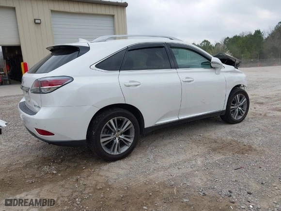 2015 Lexus RX 350 with VIN 2T2ZK1BA7FC180259, listed as a IAAI auction lot 41802120 with 170,553 mi miles. Bid and sale history available at carsss.com. Image 4.