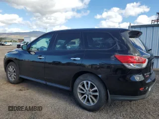 2014 Nissan Pathfinder SL with VIN 5N1AR2MNXEC689039, listed as a Copart auction lot 82457484 with 86,578 mi miles and Salvage Title. Bid and sale history available at DreamBid. Image 2.