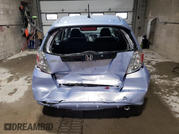 2009 Honda Fit Sport with VIN JHMGE88489S053552, listed as a Copart auction lot 50840555 with 118,767 mi miles and Salvage Title. Bid and sale history available at carsss.com. Image 6.