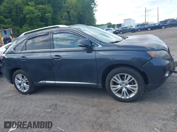2010 Lexus RX 450h with VIN JTJBC1BA1A2407503, listed as a IAAI auction lot 42350836 with 203,687 mi miles and . Bid and sale history available at DreamBid. Image 13.