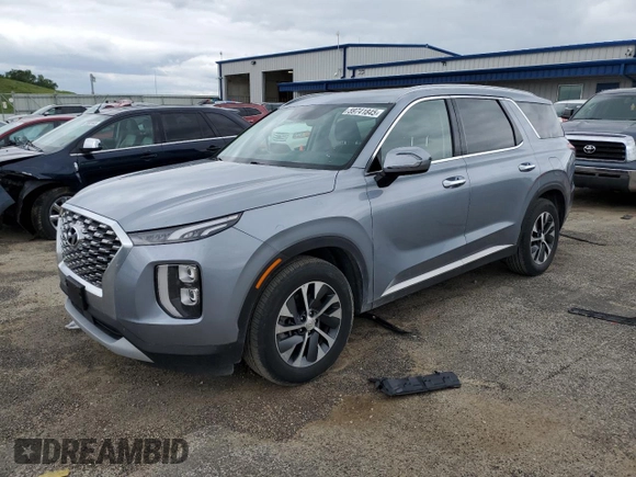 2020 Hyundai Palisade SEL with VIN KM8R2DHE5LU050880, listed as a Copart auction lot 59741845 with 72,128 mi miles and Salvage title. Bid and sale history available at DreamBid. Image 1.