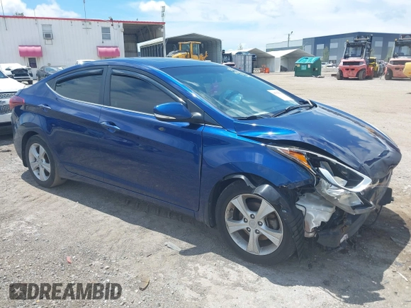 2016 Hyundai Elantra SE with VIN 5NPDH4AE9GH796997, listed as a IAAI auction lot 42185019 with 85,448 mi miles and . Bid and sale history available at DreamBid. Image 1.