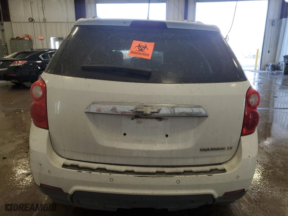 2013 Chevrolet Equinox LT with VIN 2GNALPEK2D6349034, listed as a Copart auction lot 44239595 with 0 mi miles and Salvage Title. Bid and sale history available at carsss.com. Image 6.